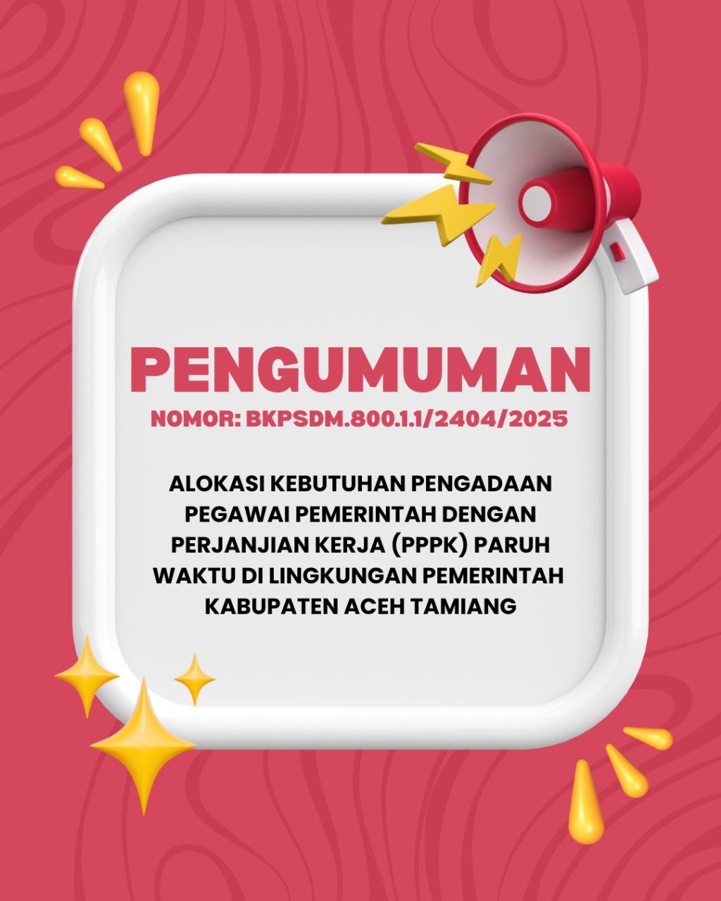 Gambar Pengumuman Paruh Waktu